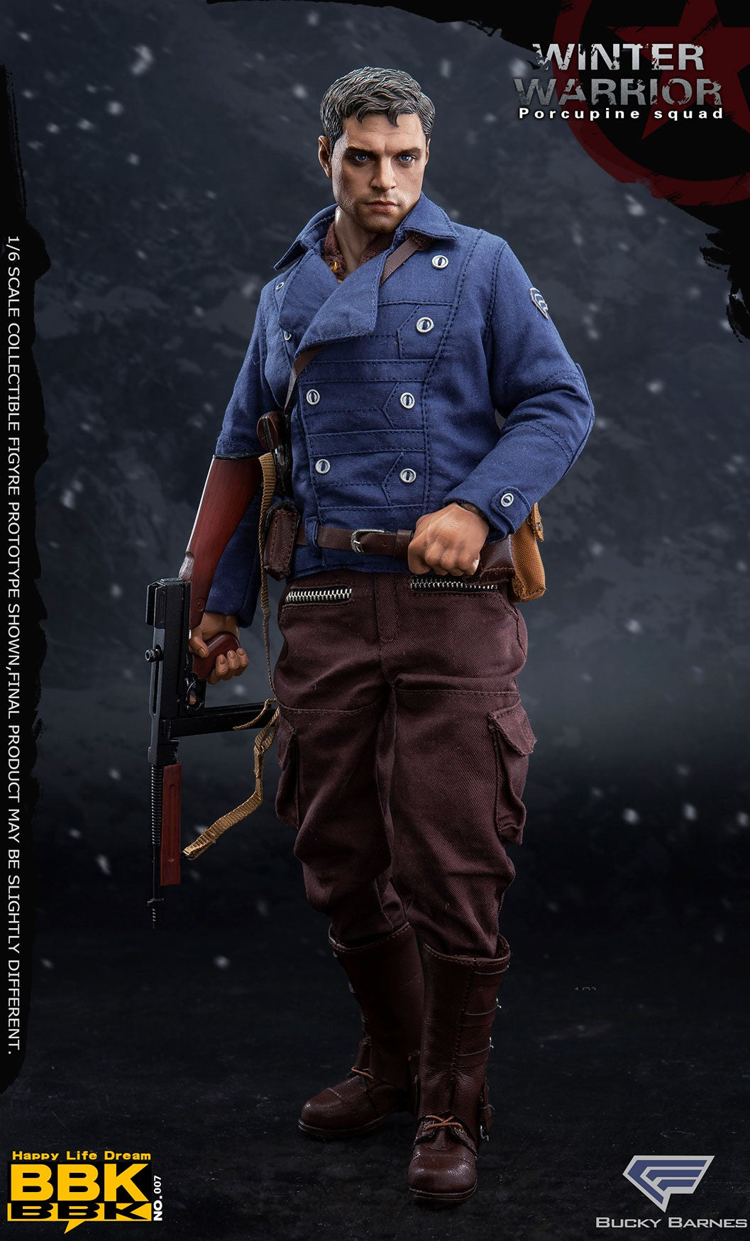 Pedido Figura Winter Warrior marca BBK BBK07 escala 1/6