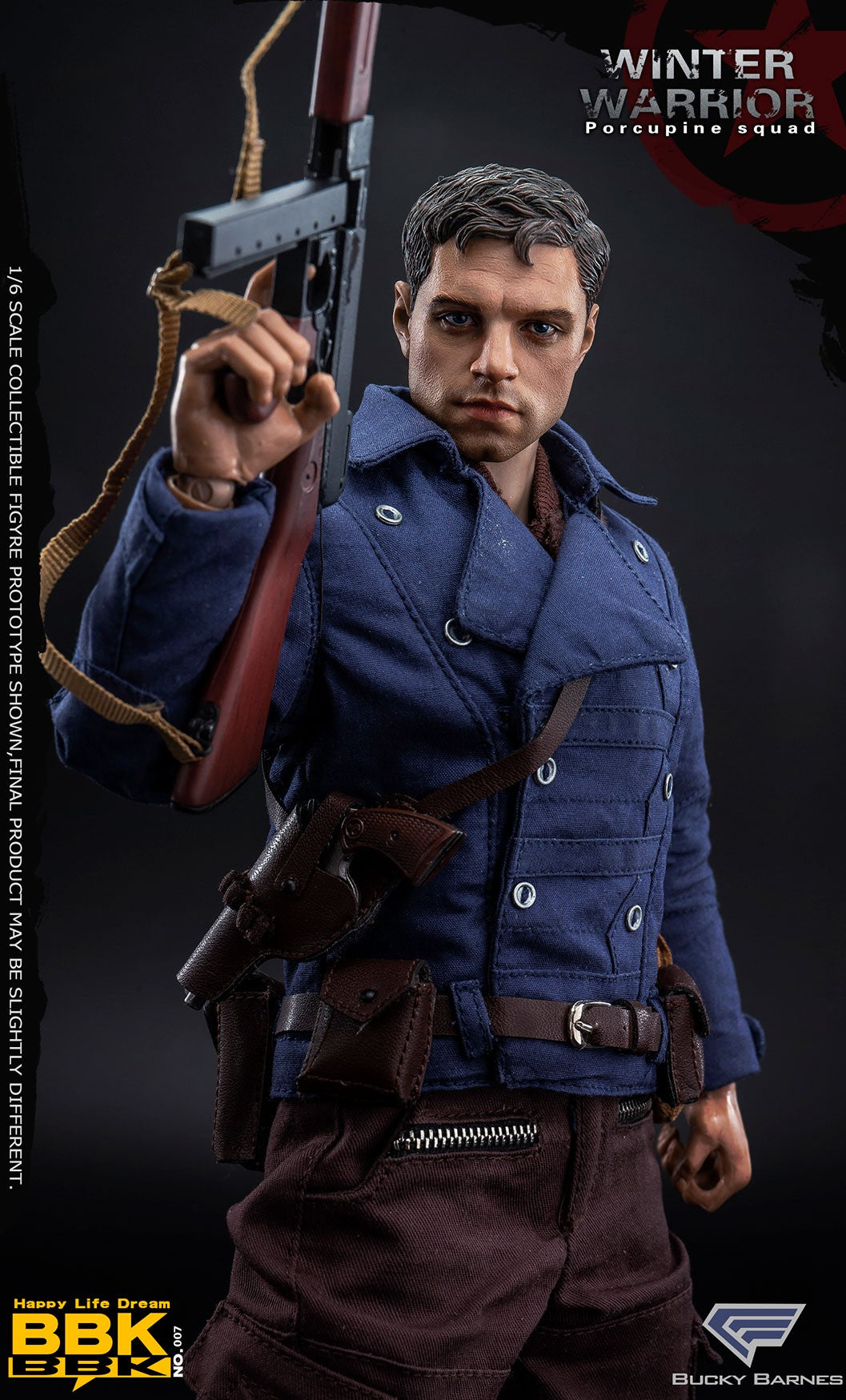 Pedido Figura Winter Warrior marca BBK BBK07 escala 1/6