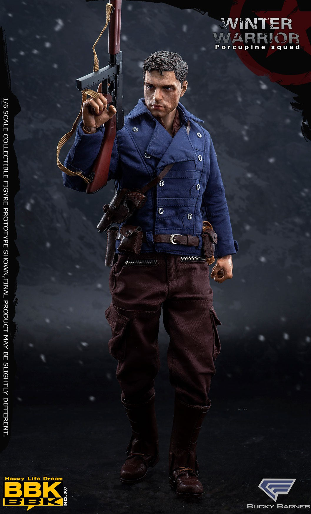 Pedido Figura Winter Warrior marca BBK BBK07 escala 1/6