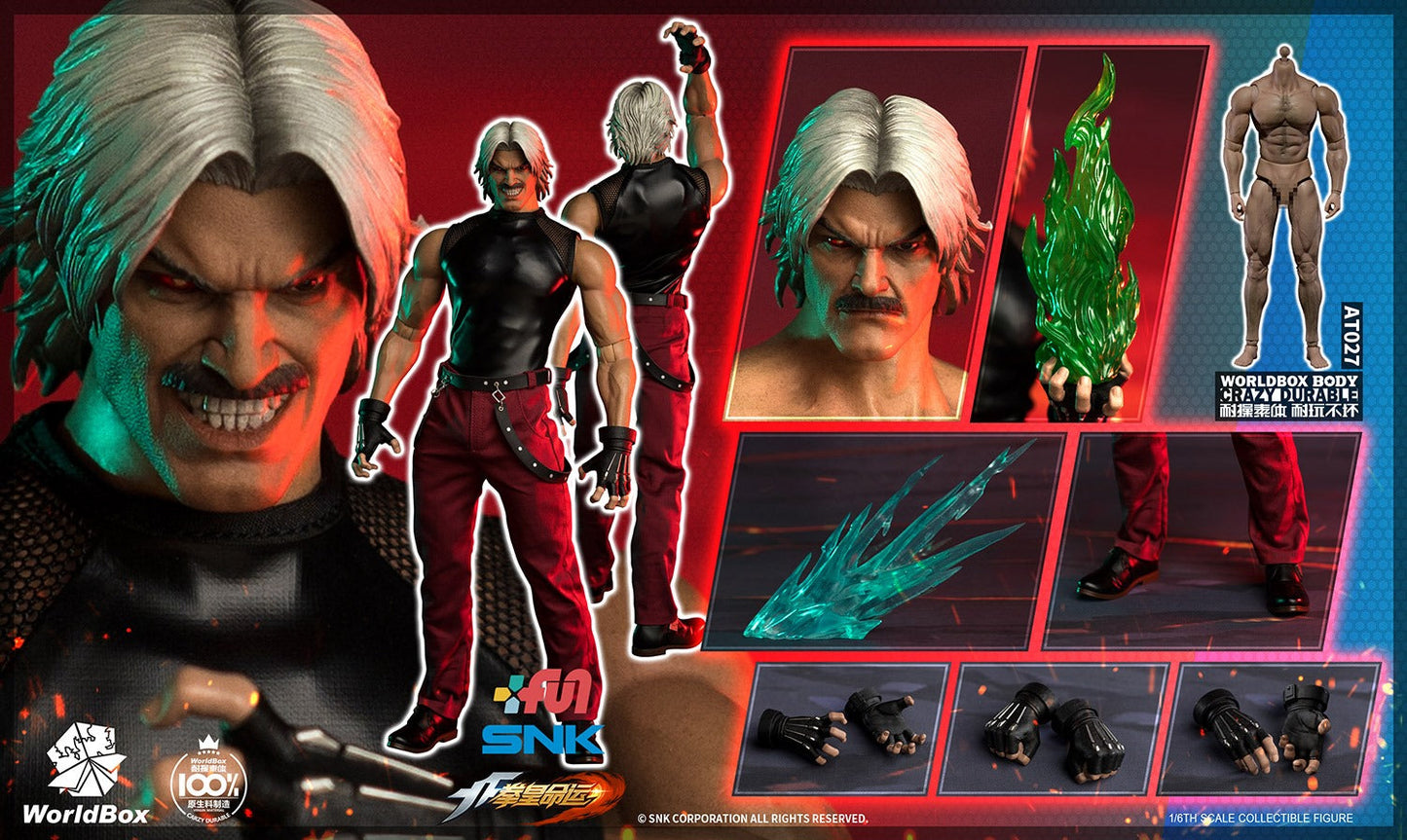 Pedido Figura Rugal Berstein - SNK King of Fighters marca WorldBox KF102 escala 1/6