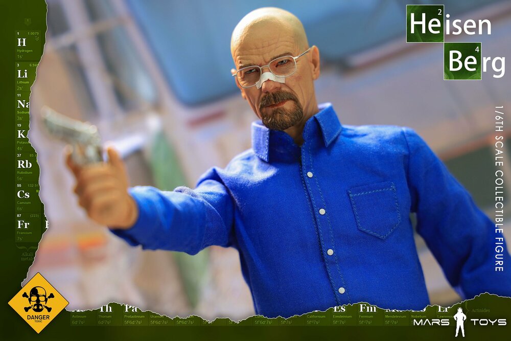 Figura Mr. White - Say My Name marca Mars Toys MAT001 escala 1/6