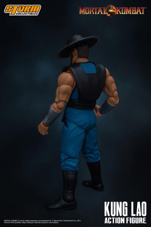 Pedido Figura Kung Lao - Mortal Kombat 2 Vs Series marca Storm Collectibles escala pequeña 1/12