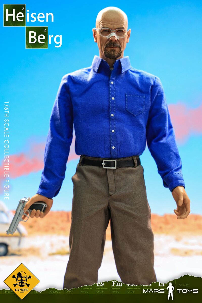 Figura Mr. White - Say My Name marca Mars Toys MAT001 escala 1/6