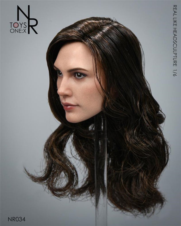 Preventa Cabeza Femenina Gal marca NR Toys NR034 escala 1/6