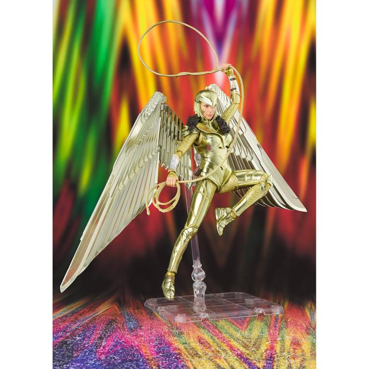 Pedido Figura Wonder Woman Golden Armor - Wonder Woman 1984 - S.H.Figuarts marca Bandai Spirits escala pequeña 1/12