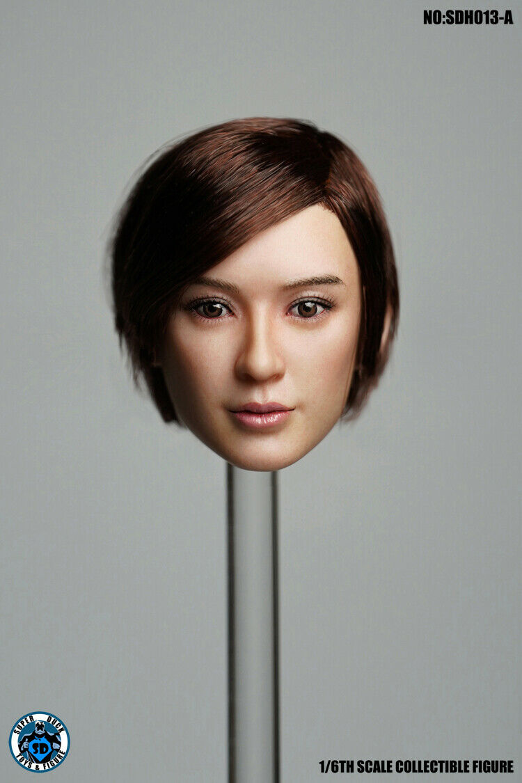 Pedido Cabeza Femenina Asiática Sun Li marca Superduck escala 1/6