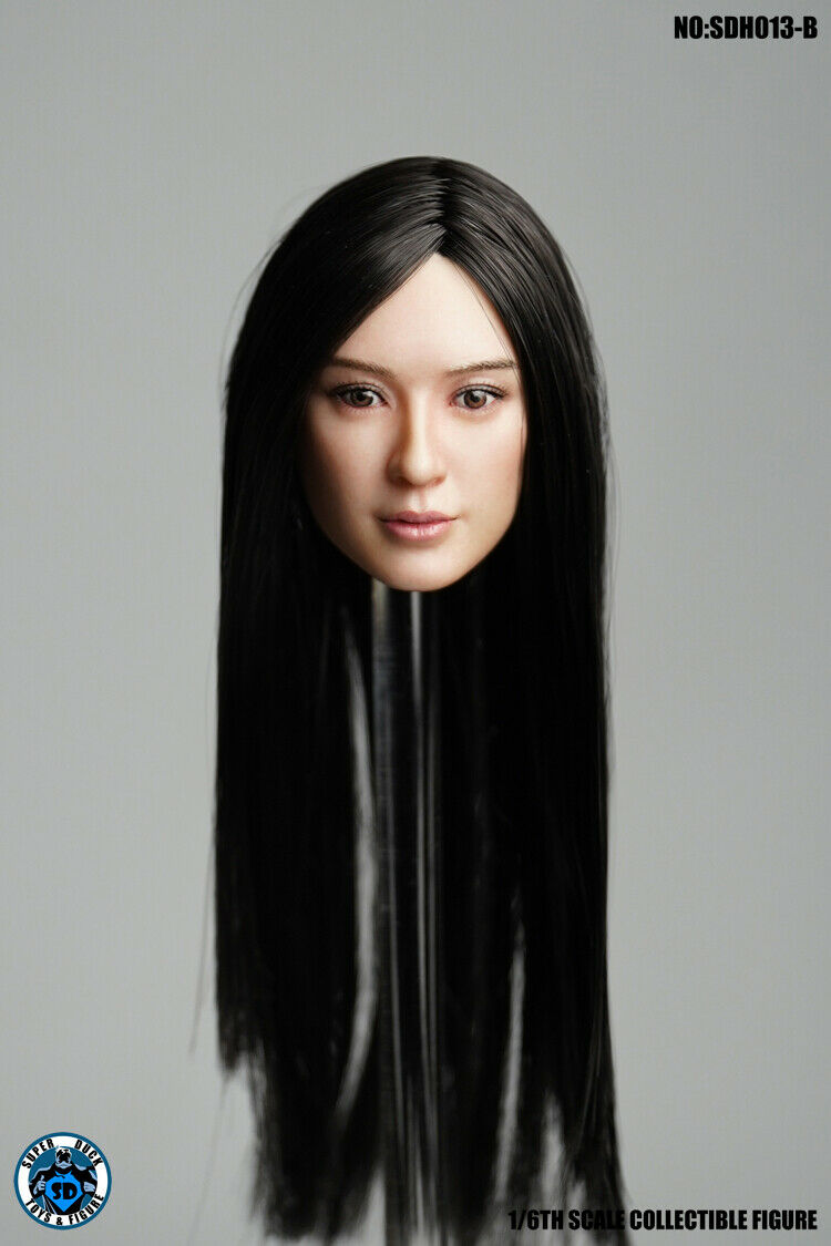 Pedido Cabeza Femenina Asiática Sun Li marca Superduck escala 1/6