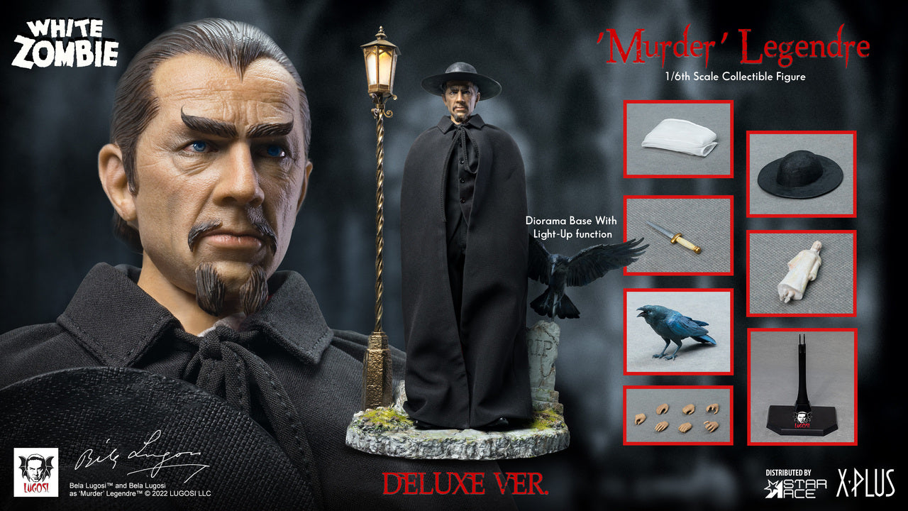 Pedido Figura Bela Lugosi - Murder Legendre (Deluxe version) marca Star Ace SA0111 escala 1/6