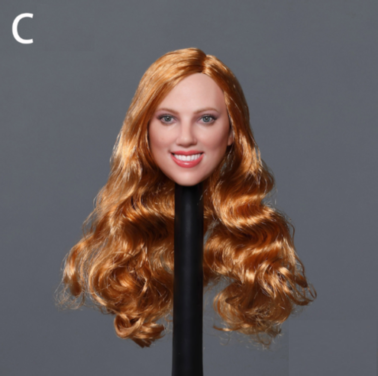 Pedido Cabeza Scarlett marca Gactoys escala 1/6