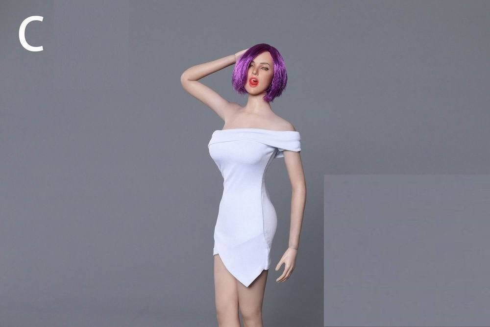 Pedido Cabeza Femenina expresión seductora con lengua marca Gactoys escala 1/6