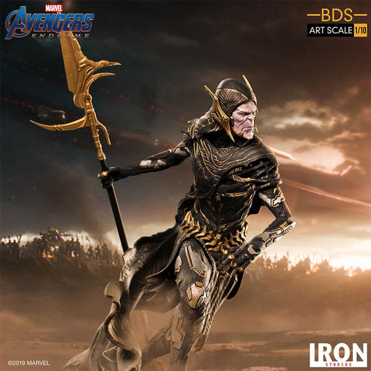 Pedido Estatua Corvus Glaive - Avengers: Endgame - Battle Diorama Series (BDS) - marca Iron Studios escala de arte 1/10
