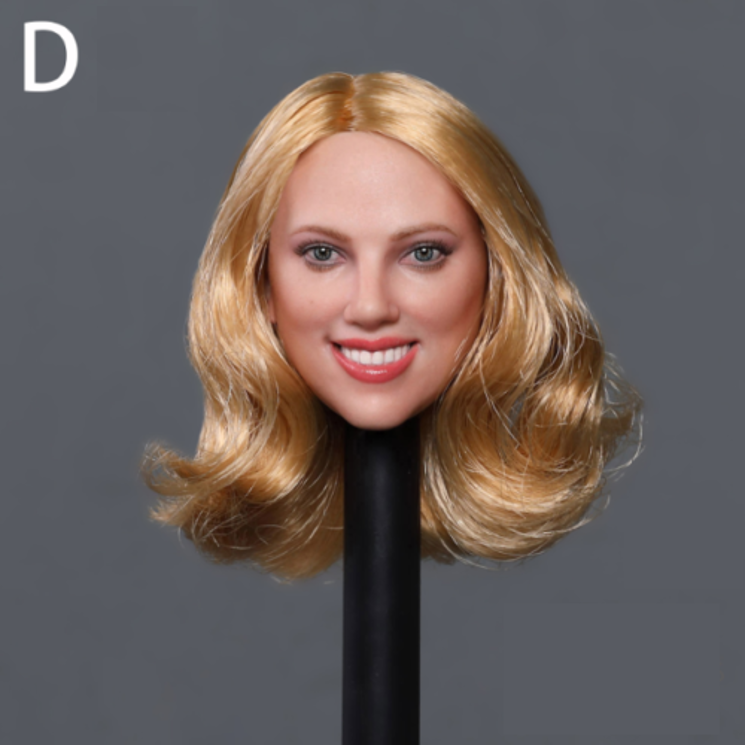 Pedido Cabeza Scarlett marca Gactoys escala 1/6