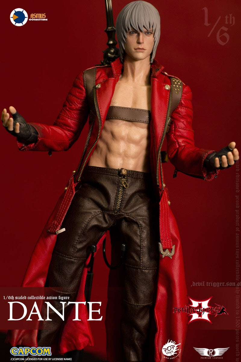 Pedido Figura Dante - DMC III - The Devil May Cry marca Asmus Toys DMC300V2 escala 1/6