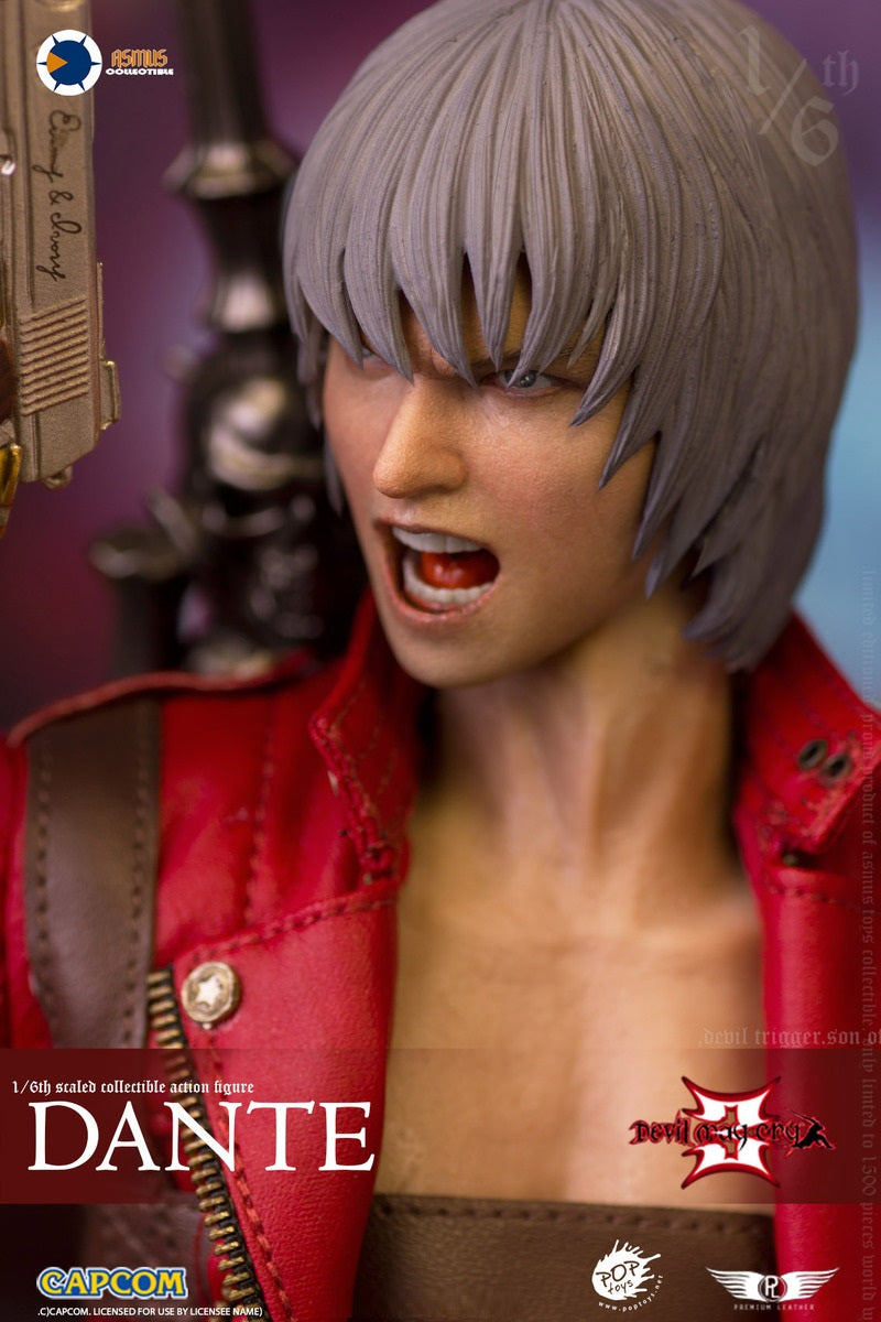 Pedido Figura Dante - DMC III - The Devil May Cry marca Asmus Toys DMC300V2 escala 1/6