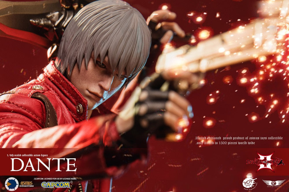 Pedido Figura Dante - DMC III - The Devil May Cry marca Asmus Toys DMC300V2 escala 1/6