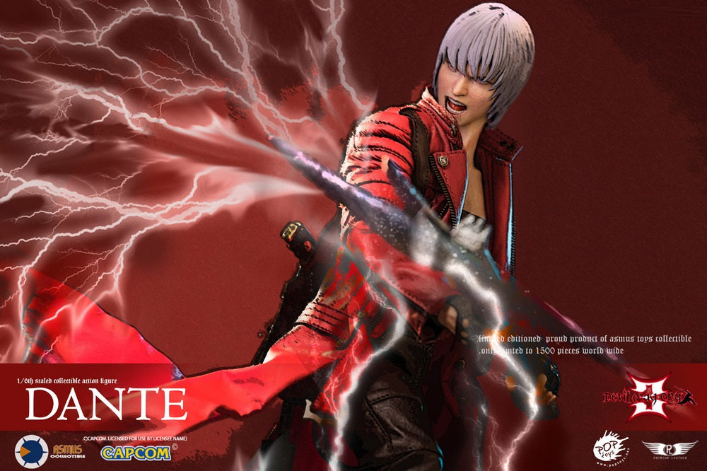 Pedido Figura Dante (Luxury Edition) - DMC III - The Devil May Cry marca Asmus Toys DMC300V2LUX escala 1/6