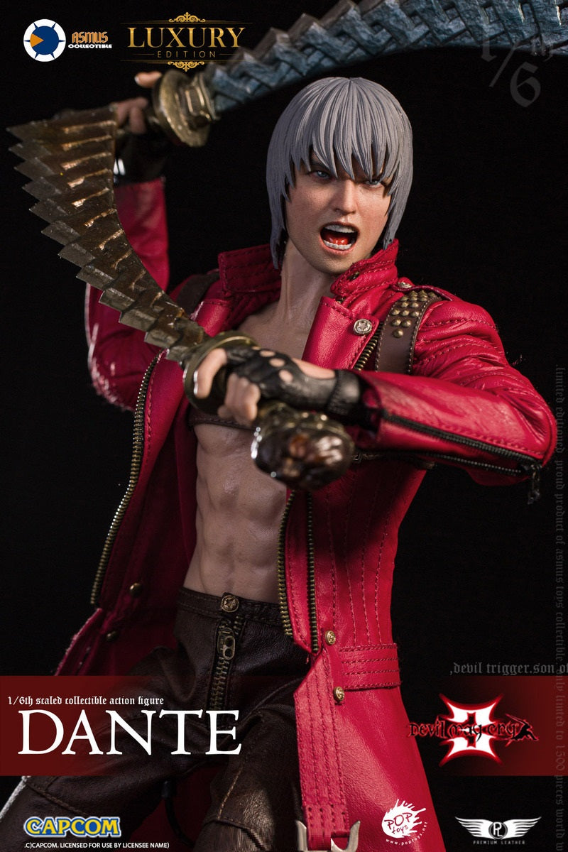 Pedido Figura Dante (Luxury Edition) - DMC III - The Devil May Cry marca Asmus Toys DMC300V2LUX escala 1/6