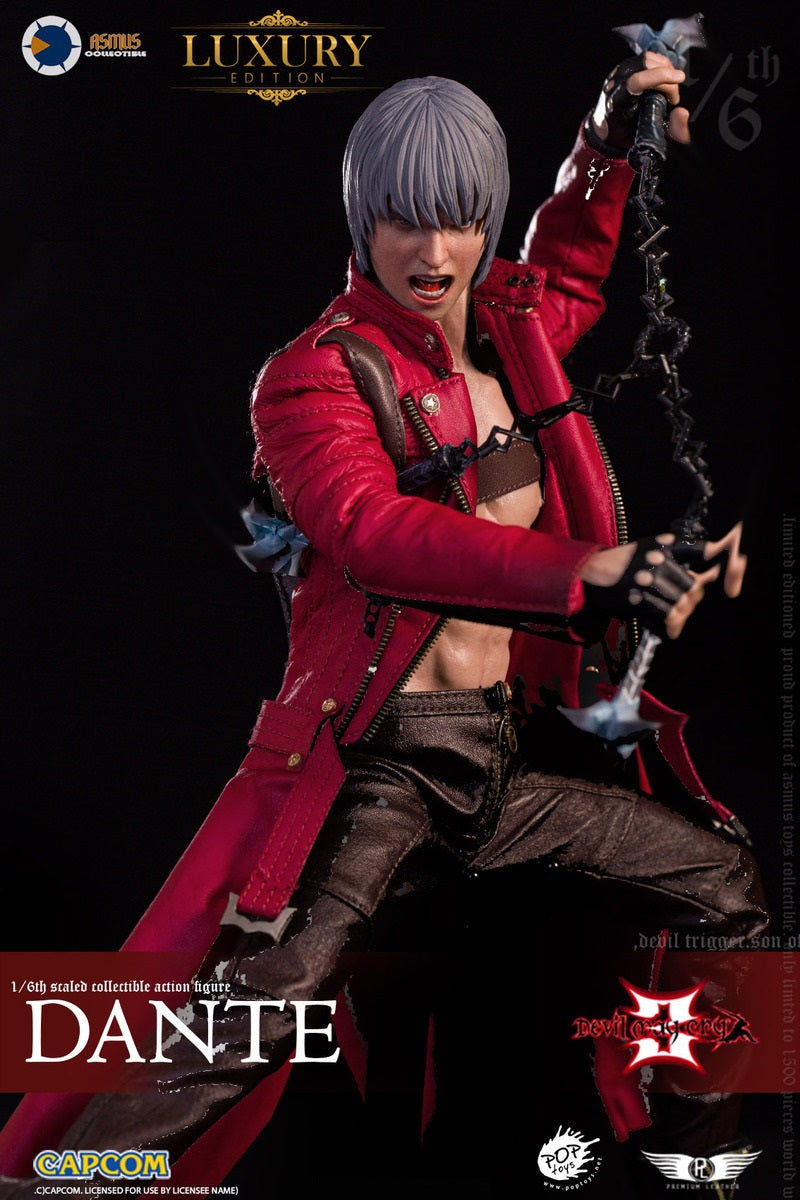 Pedido Figura Dante (Luxury Edition) - DMC III - The Devil May Cry marca Asmus Toys DMC300V2LUX escala 1/6