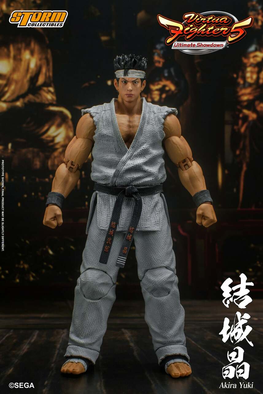 Pedido Figura Akira Yuki - Virtua Fighter 5 marca Storm Collectibles SGVF01 escala pequeña 1/12