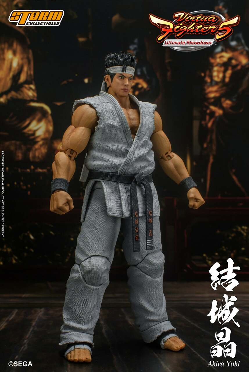 Pedido Figura Akira Yuki - Virtua Fighter 5 marca Storm Collectibles SGVF01 escala pequeña 1/12