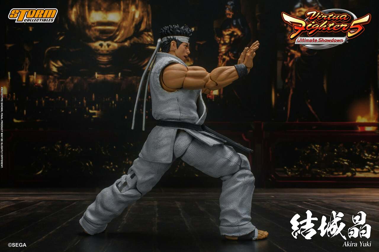 Pedido Figura Akira Yuki - Virtua Fighter 5 marca Storm Collectibles SGVF01 escala pequeña 1/12