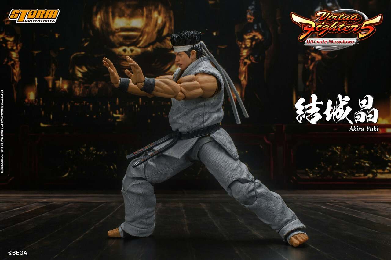 Pedido Figura Akira Yuki - Virtua Fighter 5 marca Storm Collectibles SGVF01 escala pequeña 1/12