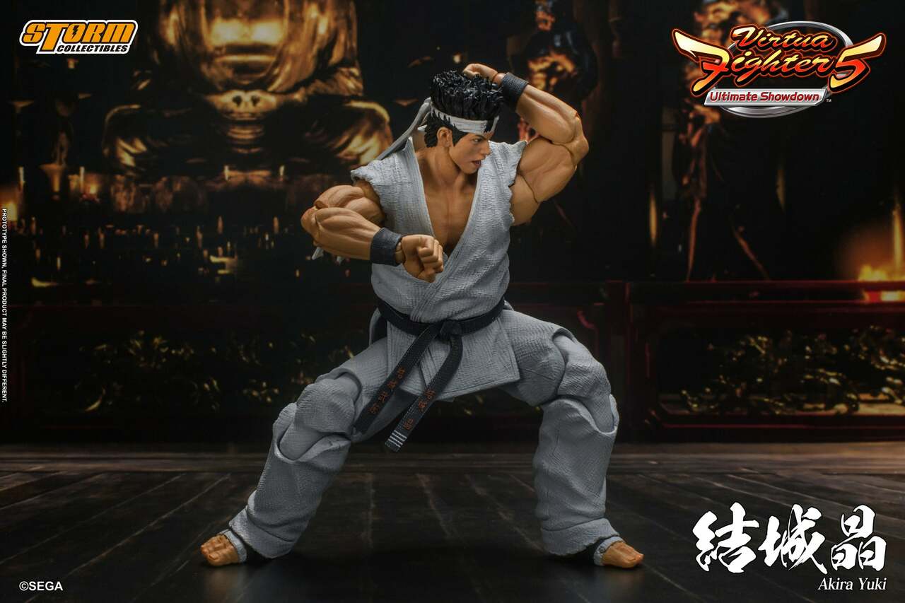 Pedido Figura Akira Yuki - Virtua Fighter 5 marca Storm Collectibles SGVF01 escala pequeña 1/12