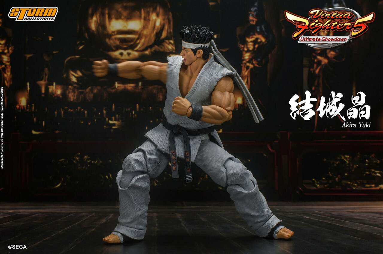 Pedido Figura Akira Yuki - Virtua Fighter 5 marca Storm Collectibles SGVF01 escala pequeña 1/12