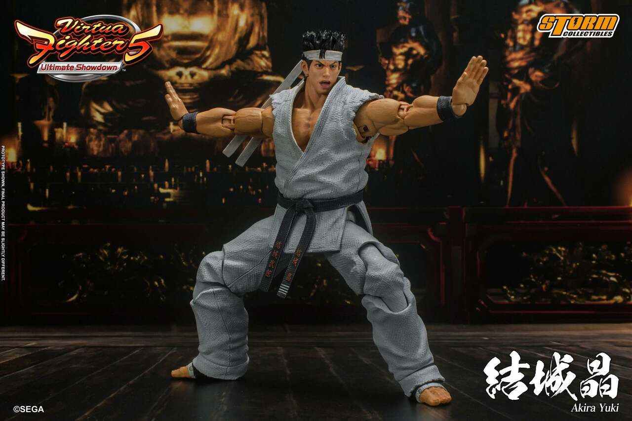 Pedido Figura Akira Yuki - Virtua Fighter 5 marca Storm Collectibles SGVF01 escala pequeña 1/12