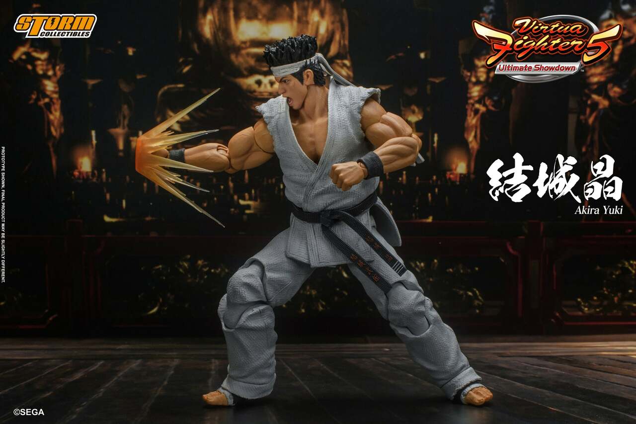 Pedido Figura Akira Yuki - Virtua Fighter 5 marca Storm Collectibles SGVF01 escala pequeña 1/12