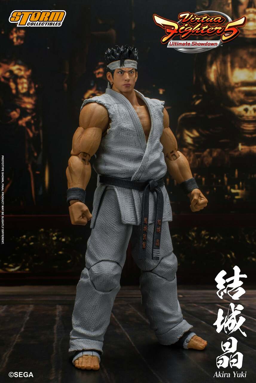 Pedido Figura Akira Yuki - Virtua Fighter 5 marca Storm Collectibles SGVF01 escala pequeña 1/12