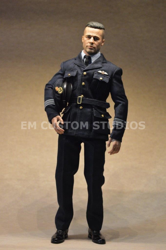 Set de Ropa Uniforme Militar de la Fuerza Aérea Aliados WW2 para figuras escala 1/6