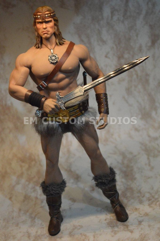 Figura El Barbaro / Destructor marca EM Custom Studios escala 1/6