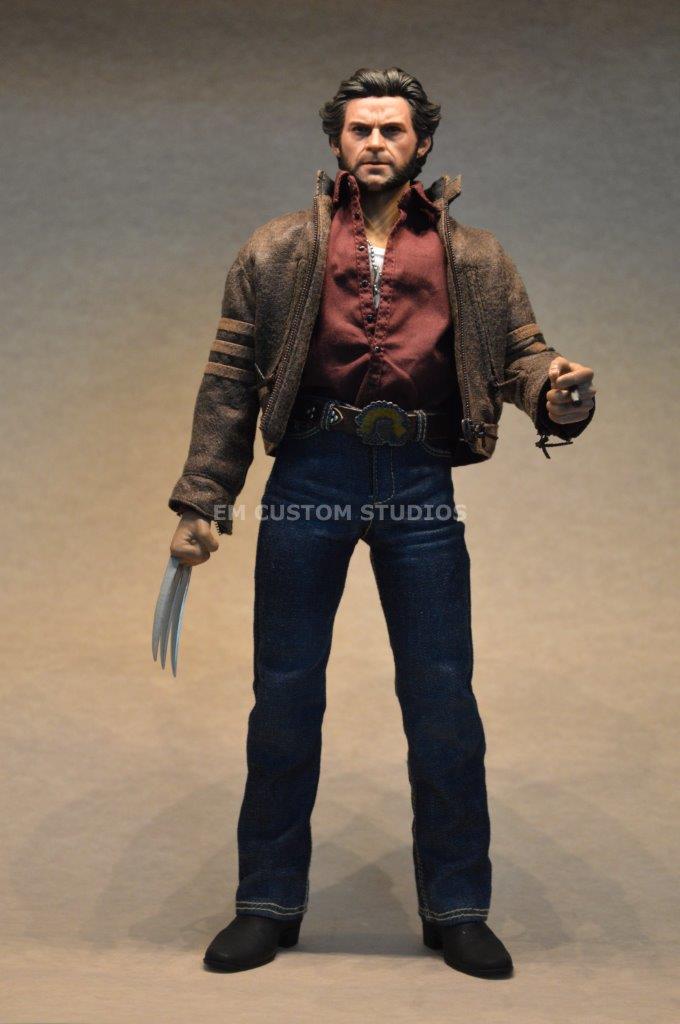 Figura Wolfman Origen marca EM Custom Studios escala 1/6
