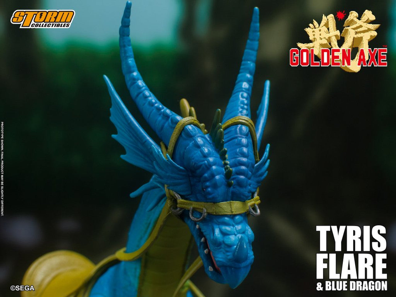 Pedido Figuras Tyris Flare & Blue Dragon - Golden Axe marca Storm Collectibles escala pequeña 1/12