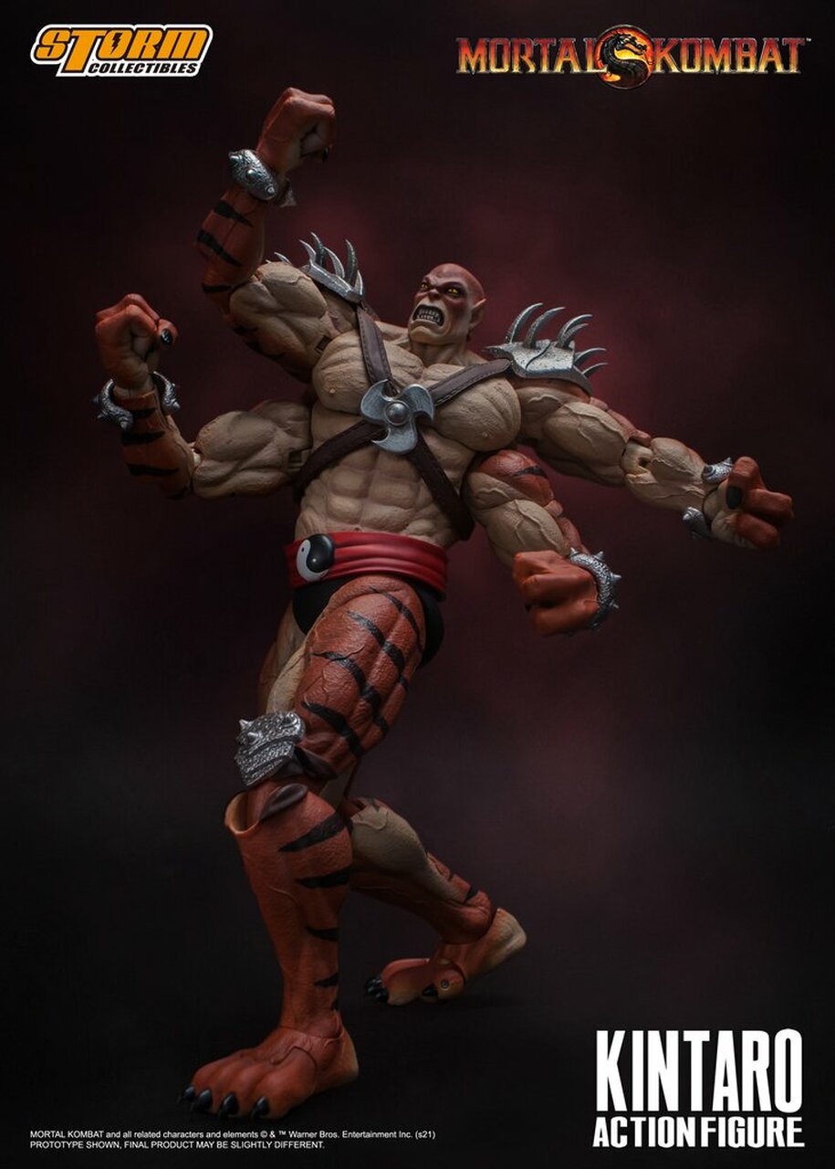 Pedido Figura Kintaro - Mortal Kombat marca Storm Collectibles escala pequeña 1/12