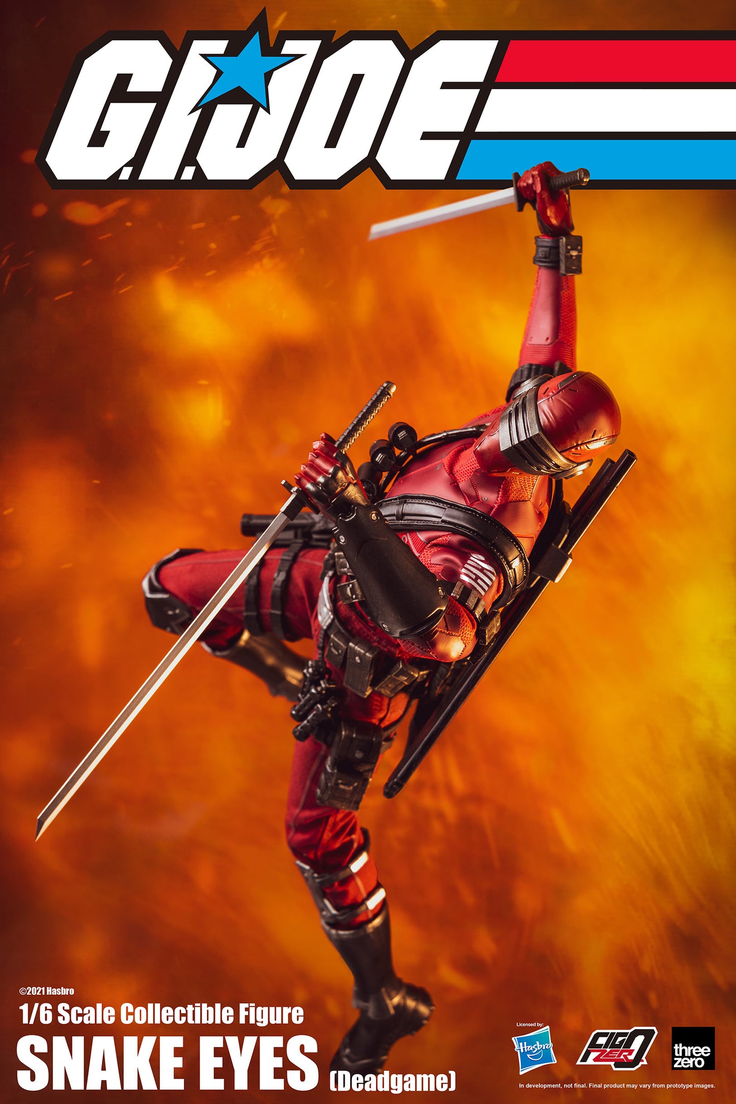 Pedido Figura (Limitada) Snake Eyes (Deadgame) Exclusiva - G.I.Joe marca Threezero 3Z0215-EX escala 1/6