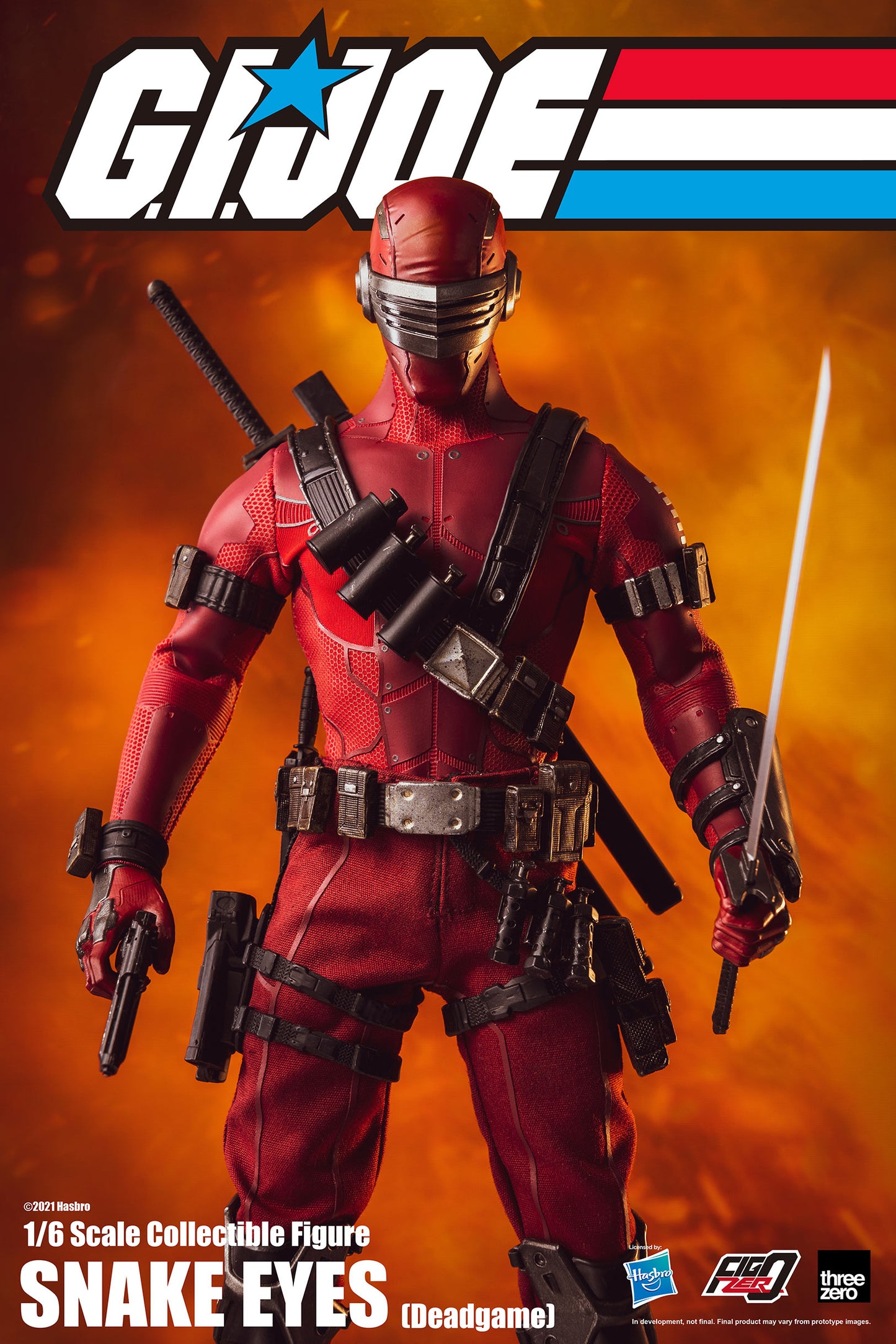 Pedido Figura (Limitada) Snake Eyes (Deadgame) Exclusiva - G.I.Joe marca Threezero 3Z0215-EX escala 1/6