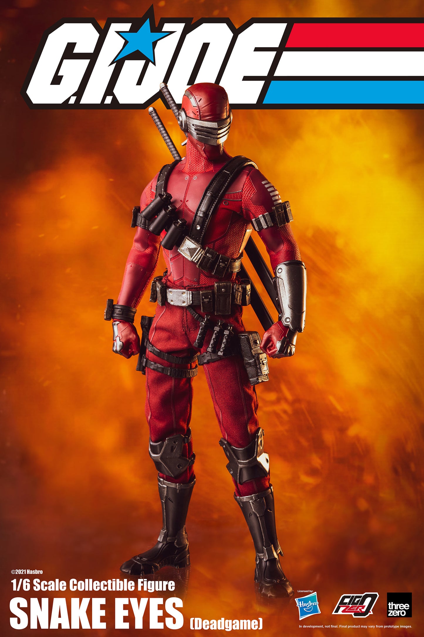 Pedido Figura (Limitada) Snake Eyes (Deadgame) Exclusiva - G.I.Joe marca Threezero 3Z0215-EX escala 1/6