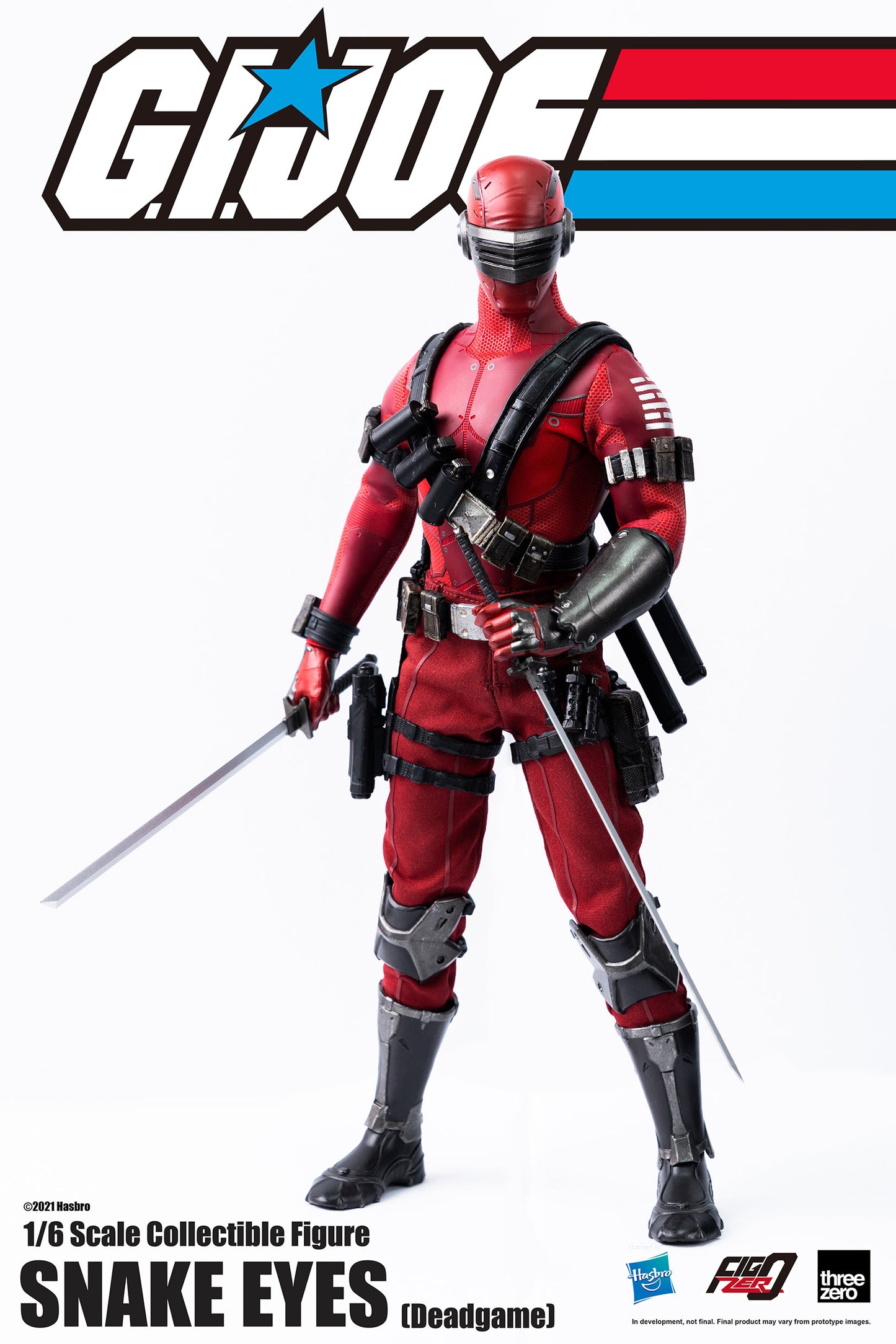Pedido Figura (Limitada) Snake Eyes (Deadgame) Exclusiva - G.I.Joe marca Threezero 3Z0215-EX escala 1/6