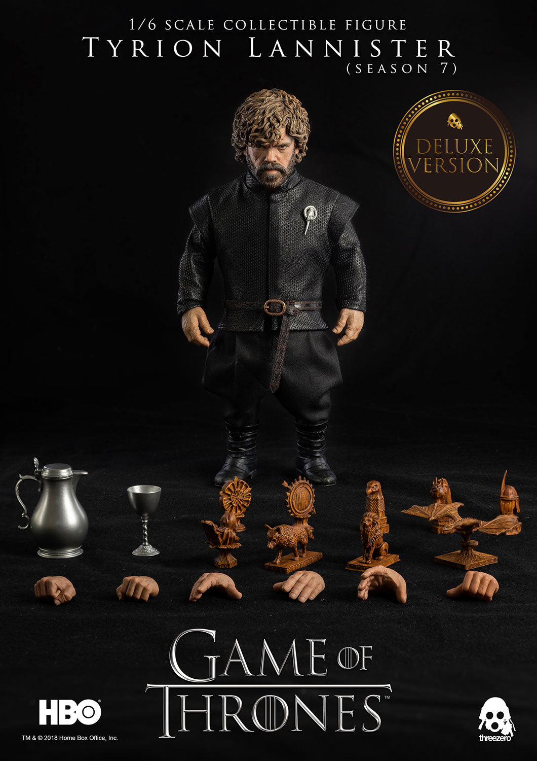 Pedido Figura Tyrion Lannister (Deluxe version) - Game of Thrones Season 7 marca Threezero 3Z0097DV escala 1/6