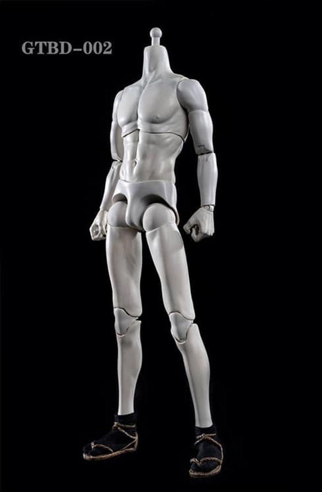 Pedido Cuerpo delgado gris-blanco marca Gametoys GTBD-002 escala 1/6