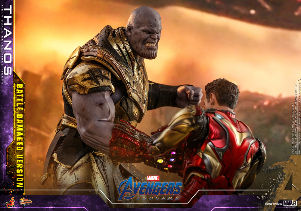 Pedido Figura Thanos Battle Damaged - Avengers Endgame marca Hot Toys MMS564 escala 1/6