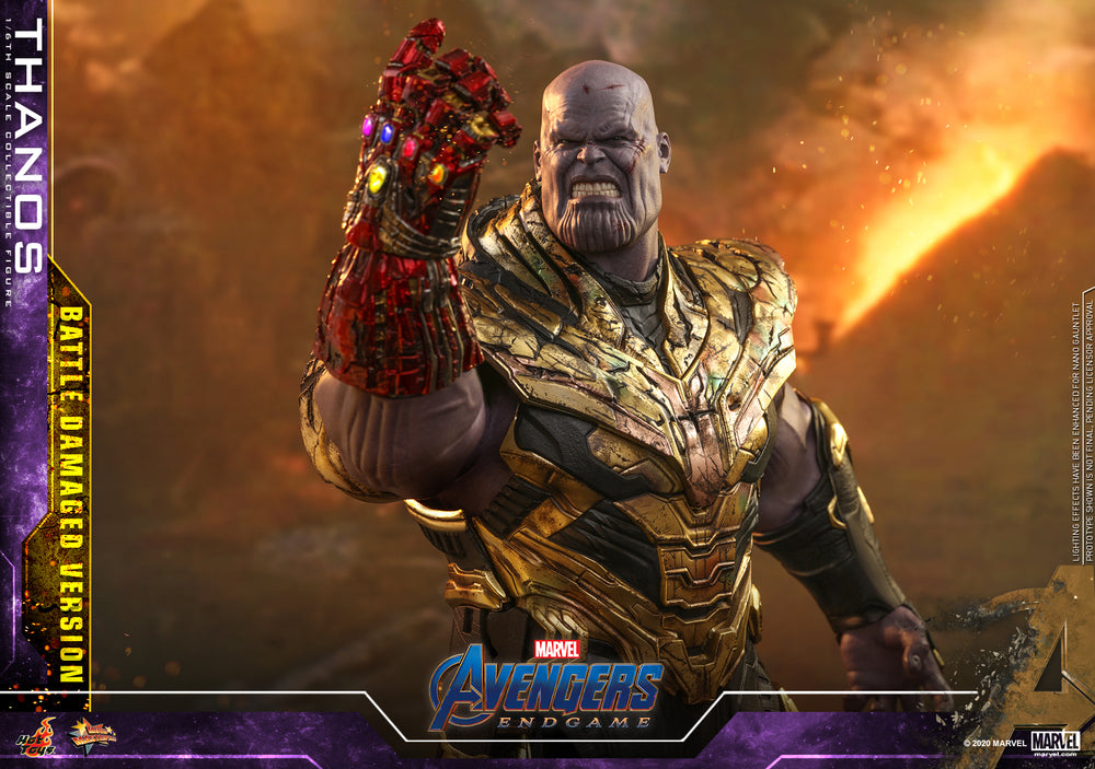 Pedido Figura Thanos Battle Damaged - Avengers Endgame marca Hot Toys MMS564 escala 1/6
