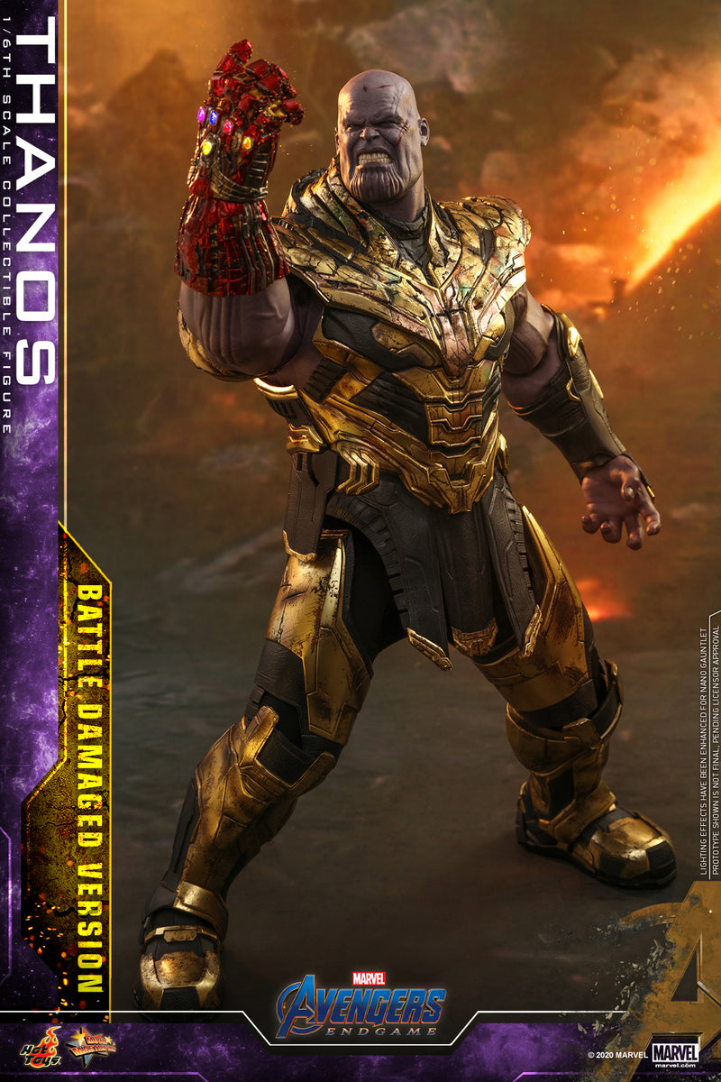 Pedido Figura Thanos Battle Damaged - Avengers Endgame marca Hot Toys MMS564 escala 1/6