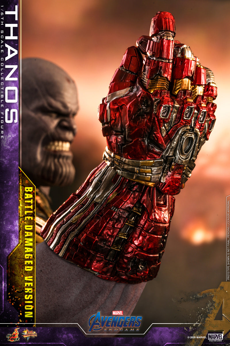 Pedido Figura Thanos Battle Damaged - Avengers Endgame marca Hot Toys MMS564 escala 1/6