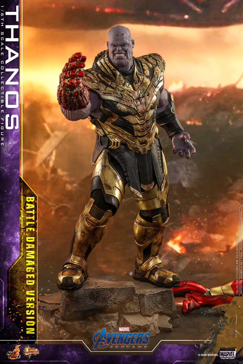 Pedido Figura Thanos Battle Damaged - Avengers Endgame marca Hot Toys MMS564 escala 1/6