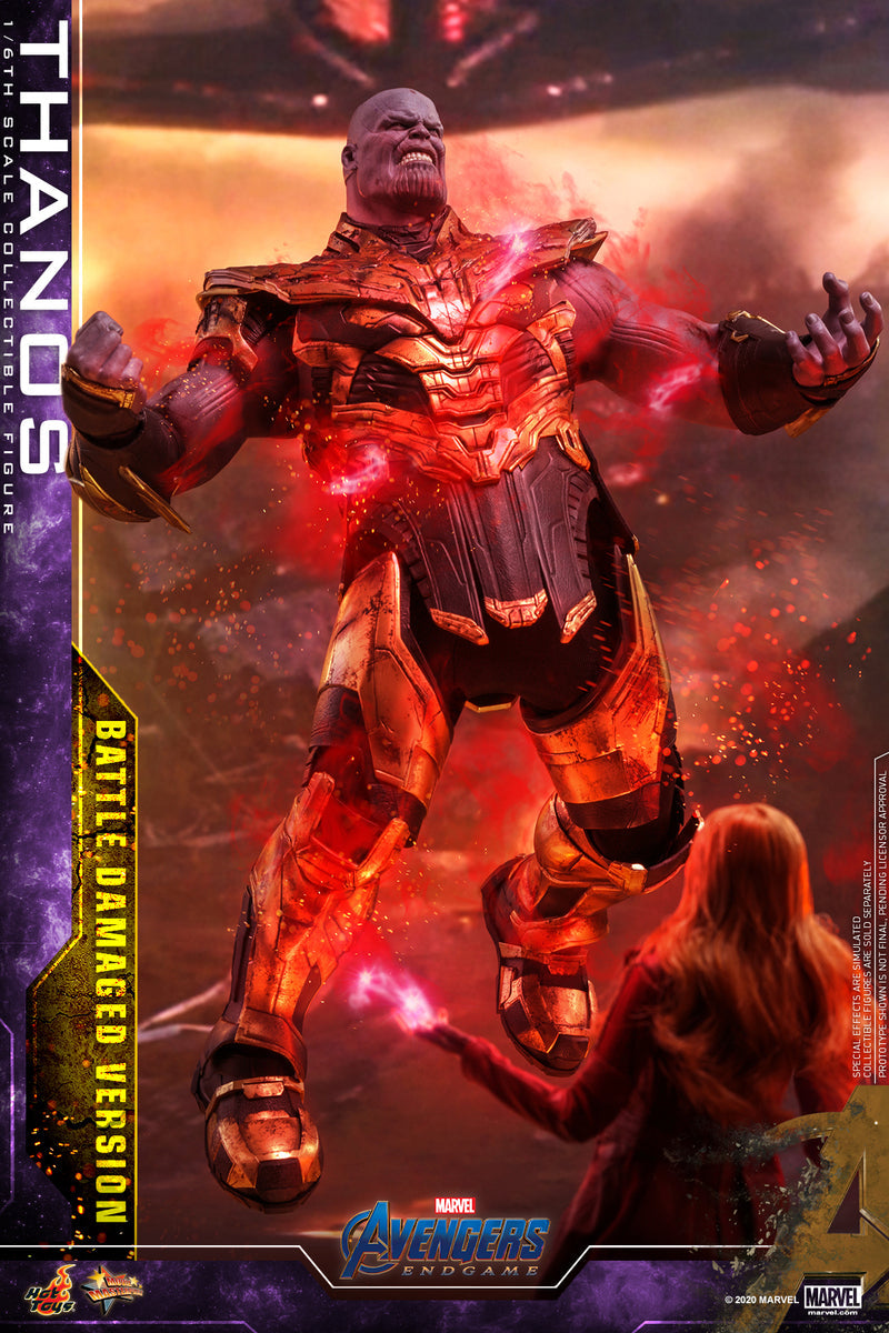 Pedido Figura Thanos Battle Damaged - Avengers Endgame marca Hot Toys MMS564 escala 1/6