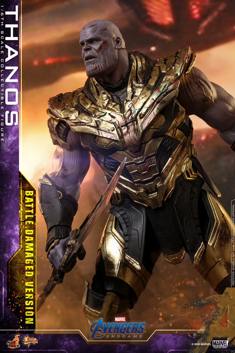 Pedido Figura Thanos Battle Damaged - Avengers Endgame marca Hot Toys MMS564 escala 1/6