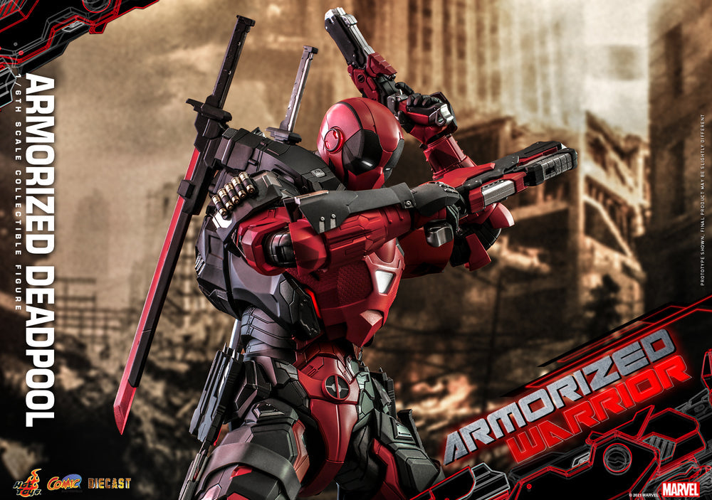Pedido Figura Armorized Deadpool (Standard version) marca Hot Toys CMS09D42 escala 1/6